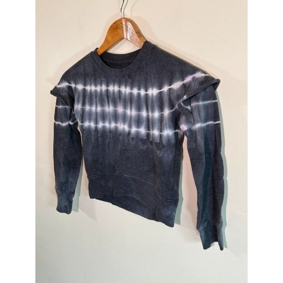 Girls SO Blue Tie Dye Crew Neck Sweatshirt Size 6x - Picture 4 of 8